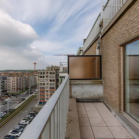 Apartamento Huswell - Seaside Duplex With Four Terraces De Haan